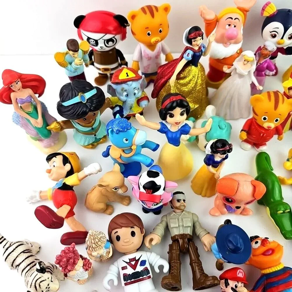 Large LOT of Small Toys Action Figure Disney Pixar Mattel Hasbro Vintage to Now
